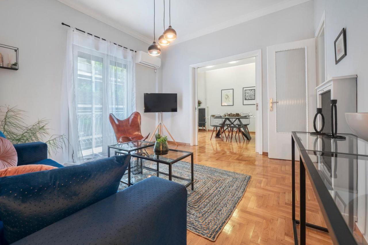 Luxury 2 Bdroom Apt- Megaro Mousikis Atény Exteriér fotografie