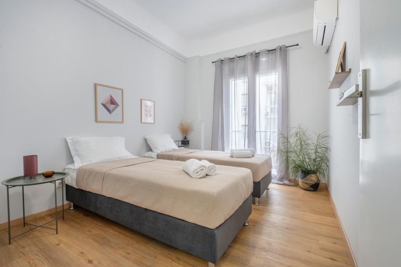 Luxury 2 Bdroom Apt- Megaro Mousikis Atény Exteriér fotografie