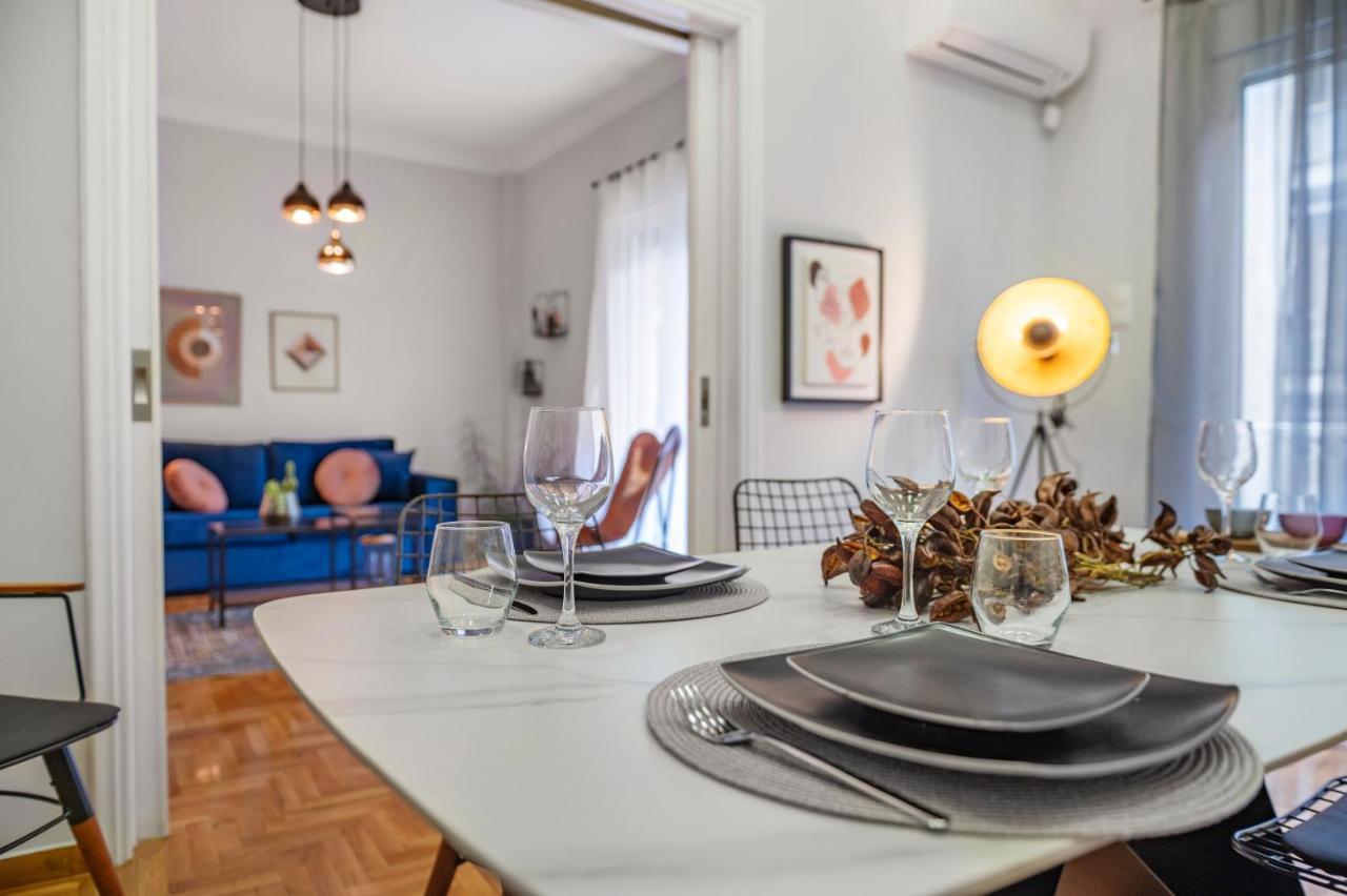 Luxury 2 Bdroom Apt- Megaro Mousikis Atény Exteriér fotografie